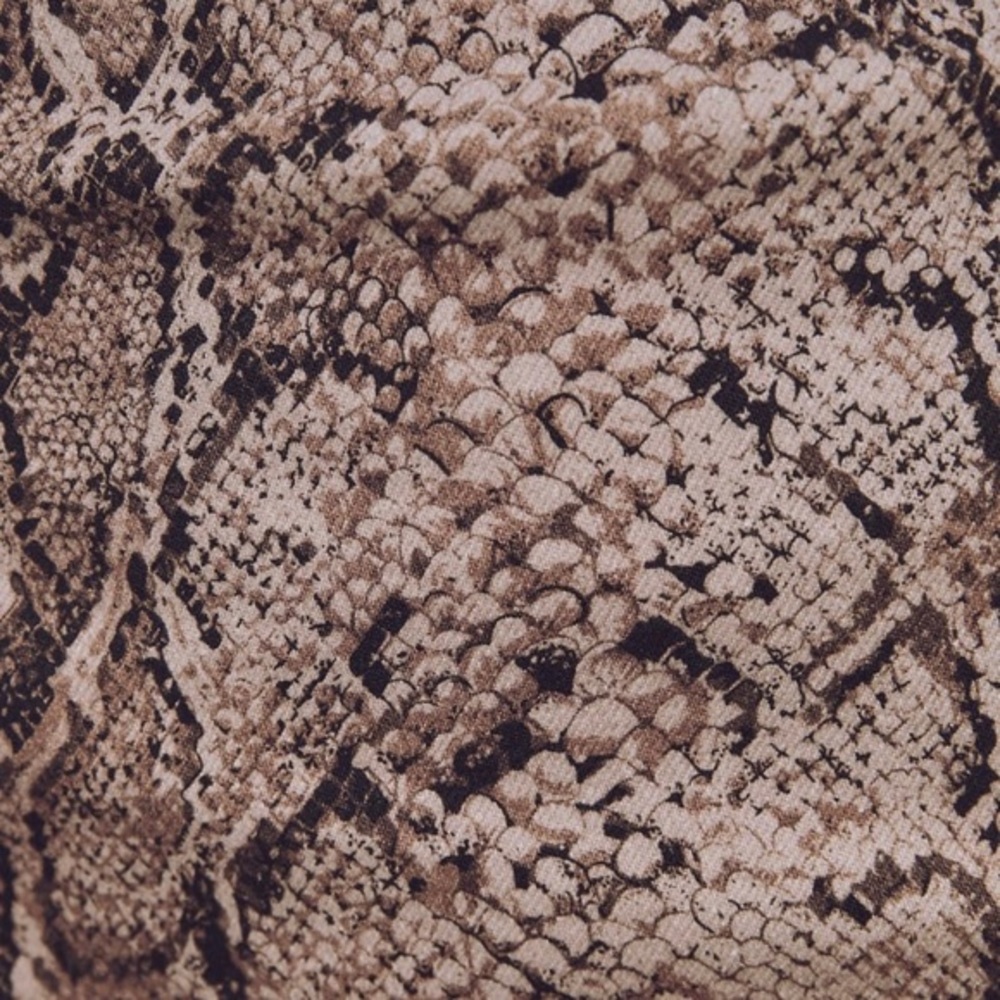 Reformation Lizzie Mini Dress Snakeskin - Picture 6 of 7